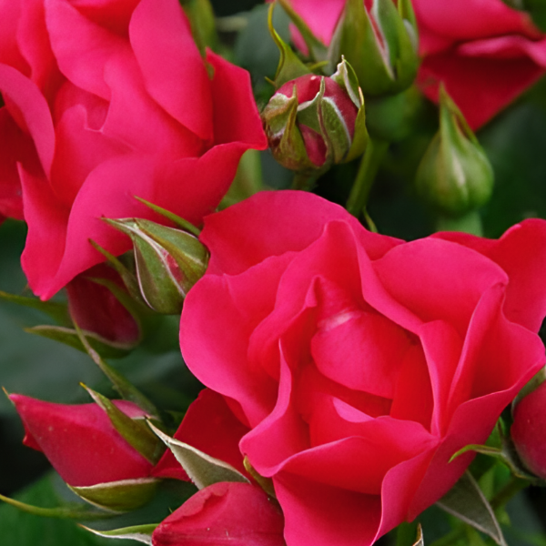Роза миниатюрная Pink Forest Rose