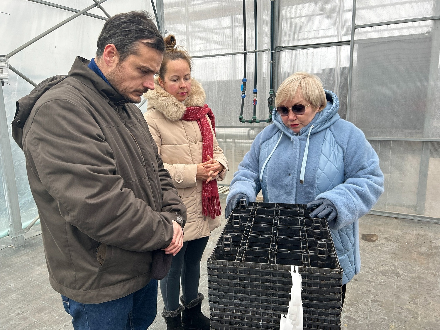 Международные эксперты в Питомнике и садовом центре Веры Глухово